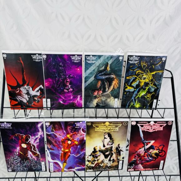 42 Knight Terrors & Crossover W/ Variants Lot Wonder Woman Black Adam Zatana GL - Picture 6 of 14